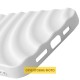 Чохол TPU MonoWave для Apple iPhone 15 (6.1") White