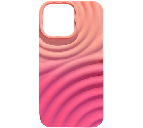 Чохол TPU ColorWave для Apple iPhone 12 Pro / 12 (6.1") Peach / Pink