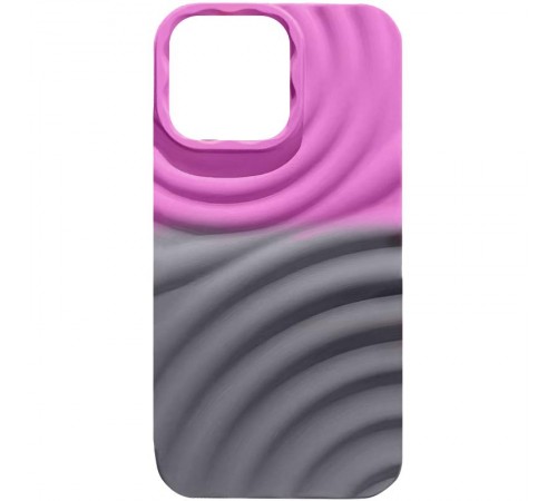 Чохол TPU ColorWave для Apple iPhone 12 Pro / 12 (6.1") Purple / Gray
