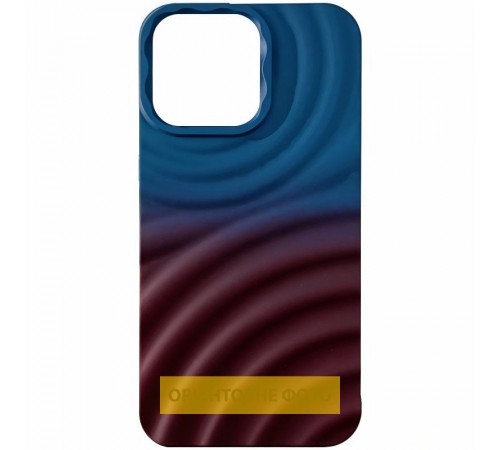 Чохол TPU ColorWave для Apple iPhone 16 (6.1") Navy Blue / Plum Чохол TPU ColorWave для Apple iPhone 16 (6.1") Navy Blue / Plum