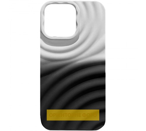 Чохол TPU ColorWave для Apple iPhone 16 (6.1") White / Black