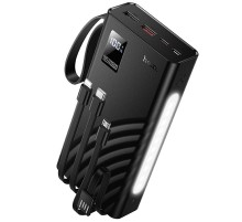 Портативний ЗП Power Bank Hoco J155 Shine 22.5W+PD20W with 4 cables 20000 mAh Black