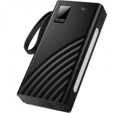 Портативний ЗП Power Bank Hoco J155 Shine 22.5W+PD20W with 4 cables 20000 mAh Black