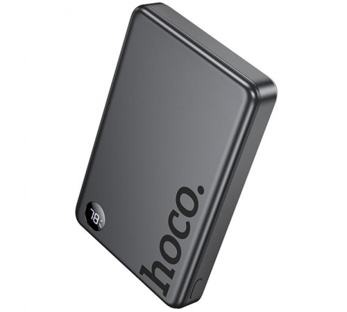 Портативний ЗП Power Bank Hoco Q34 Clever PD20W з БЗП 10000 mAh Metal gray