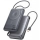 Портативний ЗП Power Bank Hoco Q43 Clever dual PD20W з БЗП Type-C 10000 mAh Metal gray
