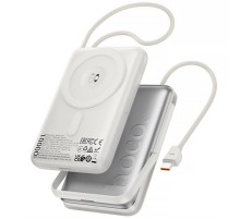 Портативний ЗП Power Bank Hoco Q43 Clever dual PD20W з БЗП Type-C 10000 mAh Silver