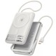 Портативний ЗП Power Bank Hoco Q43 Clever dual PD20W з БЗП Type-C 10000 mAh Silver