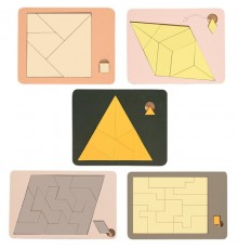 Дитяча інтерактивна головоломка Ummi Wooden Puzzle Random Application