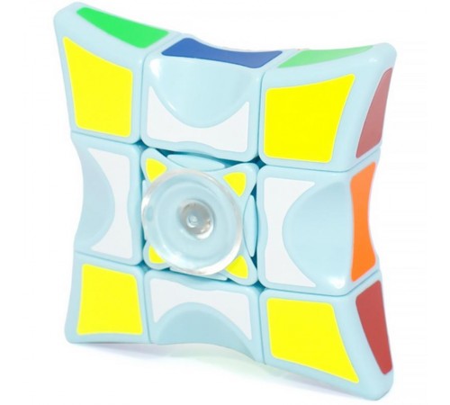 Дитяча інтерактивна головоломка Rubik's Cube Fingertips Spinner Water Blue Дитяча інтерактивна головоломка Rubik's Cube Fingertips Spinner Water Blue