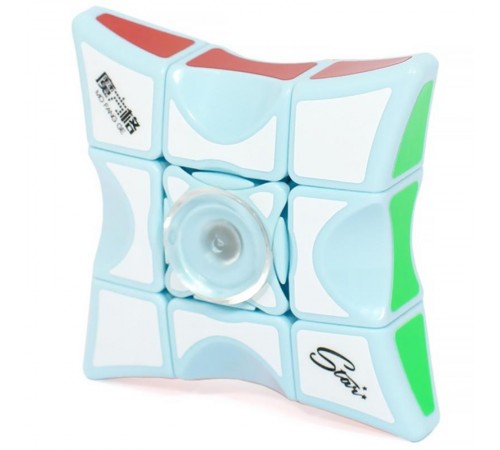 Дитяча інтерактивна головоломка Rubik's Cube Fingertips Spinner Water Blue Дитяча інтерактивна головоломка Rubik's Cube Fingertips Spinner Water Blue