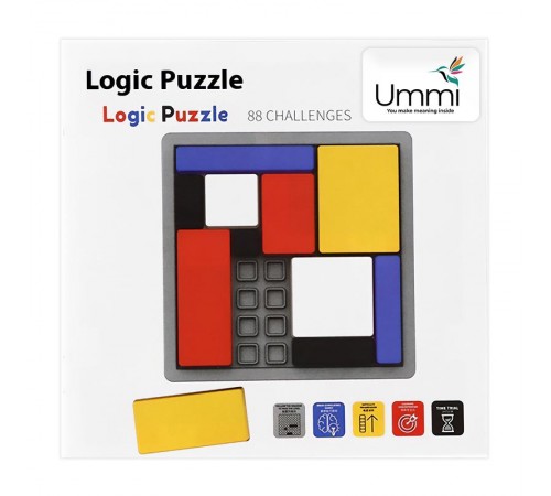 Дитяча інтерактивна головоломка Ummi Logic puzzles Colorful Дитяча інтерактивна головоломка Ummi Logic puzzles Colorful