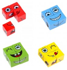 Настільна інтерактивна гра Ummi Face Change Rubik's Cube White