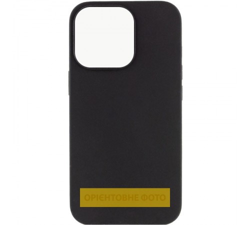 Чохол Silicone Case Full Protective (AA) NO LOGO для Apple iPhone 16e (6.1") Чорний / Black