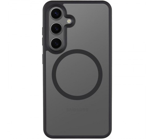 TPU+PC чохол Metal Buttons with MagSafe Colorful для Samsung Galaxy S25 Edge Чорний / Black TPU+PC чохол Metal Buttons with MagSafe Colorful для Samsung Galaxy S25 Edge Чорний / Black