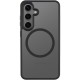 TPU+PC чохол Metal Buttons with MagSafe Colorful для Samsung Galaxy S25 Edge Чорний / Black