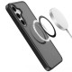 TPU+PC чохол Metal Buttons with MagSafe Colorful для Samsung Galaxy S25 Edge Чорний / Black