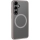 TPU+PC чохол Metal Buttons with MagSafe Colorful для Samsung Galaxy S25 Edge Сірий / Grey