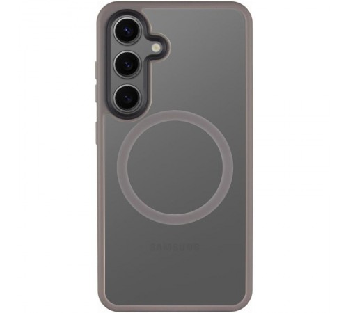 TPU+PC чохол Metal Buttons with MagSafe Colorful для Samsung Galaxy S25 Edge Сірий / Grey TPU+PC чохол Metal Buttons with MagSafe Colorful для Samsung Galaxy S25 Edge Сірий / Grey