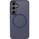 TPU+PC чохол Metal Buttons with MagSafe Colorful для Samsung Galaxy S25 Edge Синій / Navy Blue