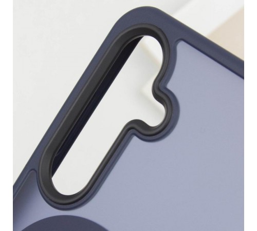 TPU+PC чохол Metal Buttons with MagSafe Colorful для Samsung Galaxy S25 Edge Синій / Navy Blue TPU+PC чохол Metal Buttons with MagSafe Colorful для Samsung Galaxy S25 Edge Синій / Navy Blue