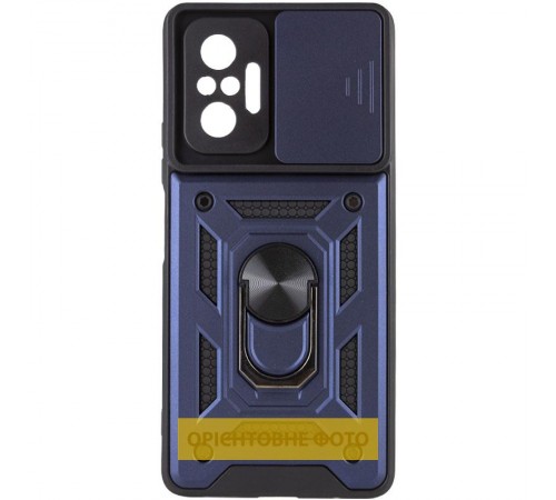 Ударостійкий чохол Camshield Serge Ring для Xiaomi Redmi A5 / Poco C71 Синій Ударостійкий чохол Camshield Serge Ring для Xiaomi Redmi A5 / Poco C71 Синій