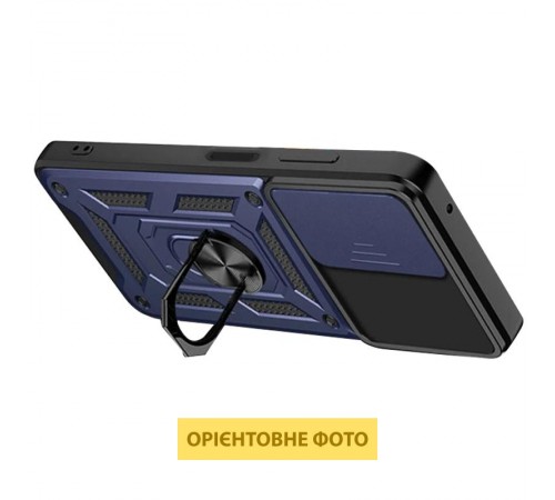Ударостійкий чохол Camshield Serge Ring для Xiaomi Redmi A5 / Poco C71 Синій Ударостійкий чохол Camshield Serge Ring для Xiaomi Redmi A5 / Poco C71 Синій