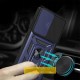 Ударостійкий чохол Camshield Serge Ring для Xiaomi Redmi A5 / Poco C71 Синій