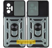 Ударостійкий чохол Camshield Serge Ring для Xiaomi Redmi A5 / Poco C71 Зелений