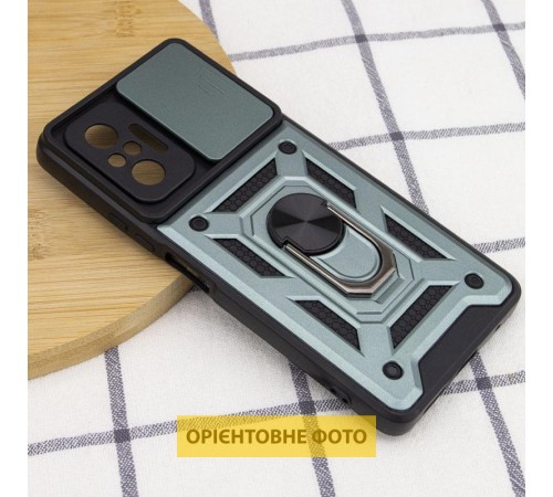 Ударостійкий чохол Camshield Serge Ring для Xiaomi Redmi A5 / Poco C71 Зелений