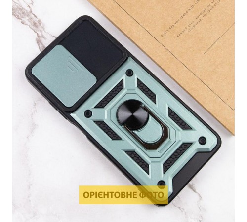Ударостійкий чохол Camshield Serge Ring для Xiaomi Redmi A5 / Poco C71 Зелений
