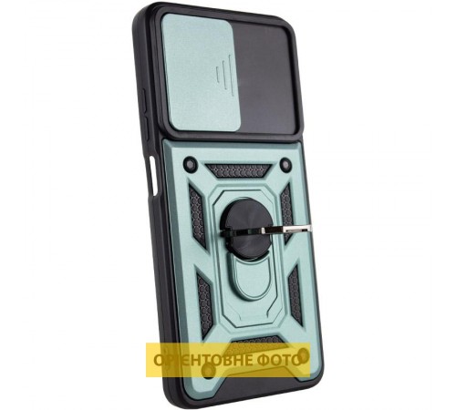 Ударостійкий чохол Camshield Serge Ring для Xiaomi Redmi A5 / Poco C71 Зелений