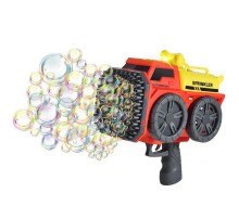 Пістолет з мильними бульбашками SHT KB1295 Truck на 139 отворів + 2xbottle 60ml Red