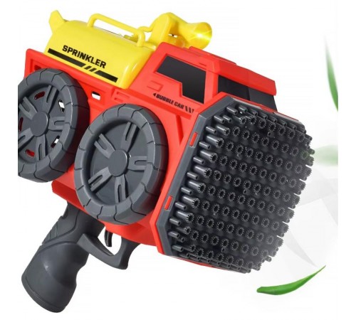 Пістолет з мильними бульбашками SHT KB1295 Truck на 139 отворів + 2xbottle 60ml Red Пістолет з мильними бульбашками SHT KB1295 Truck на 139 отворів + 2xbottle 60ml Red
