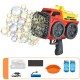 Пістолет з мильними бульбашками SHT KB1295 Truck на 139 отворів + 2xbottle 60ml Red