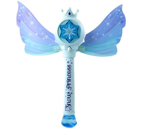 Пістолет з мильними бульбашками SHT 8603 Snow Princess + bottle 130ml Blue Пістолет з мильними бульбашками SHT 8603 Snow Princess + bottle 130ml Blue