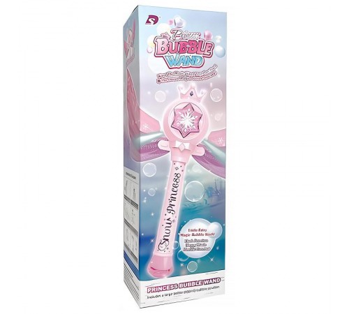Пістолет з мильними бульбашками SHT 8603 Snow Princess + bottle 130ml Blue Пістолет з мильними бульбашками SHT 8603 Snow Princess + bottle 130ml Blue