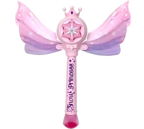 Пістолет з мильними бульбашками SHT 8603 Snow Princess + bottle 130ml Pink Пістолет з мильними бульбашками SHT 8603 Snow Princess + bottle 130ml Pink