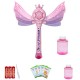 Пістолет з мильними бульбашками SHT 8603 Snow Princess + bottle 130ml Pink