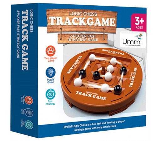 Настільна інтерактивна гра Ummi 777A Logic Chess Track Game Brown Настільна інтерактивна гра Ummi 777A Logic Chess Track Game Brown