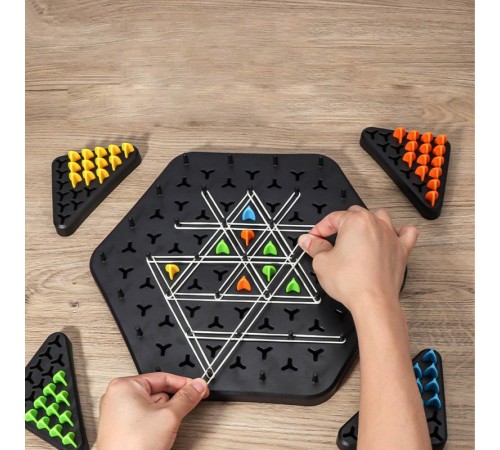 Настільна інтерактивна гра Ummi 6688 Chain Puzzle Game Black Настільна інтерактивна гра Ummi 6688 Chain Puzzle Game Black