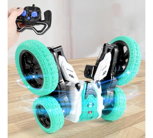 Машинка на радіокеруванні SHT DW02A Trick and Flip RC Car 2.4G Green Машинка на радіокеруванні SHT DW02A Trick and Flip RC Car 2.4G Green