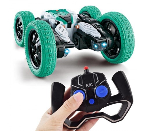 Машинка на радіокеруванні SHT DW02A Trick and Flip RC Car 2.4G Green Машинка на радіокеруванні SHT DW02A Trick and Flip RC Car 2.4G Green