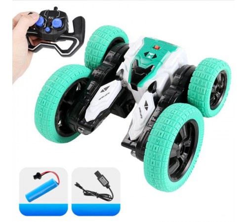 Машинка на радіокеруванні SHT DW02A Trick and Flip RC Car 2.4G Green Машинка на радіокеруванні SHT DW02A Trick and Flip RC Car 2.4G Green