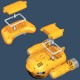 Човен на радіокеруванні SHT 3722-1A Spray Fog 2.4G Yellow