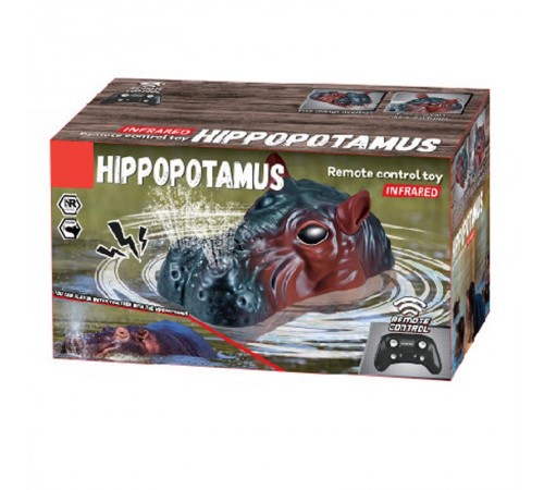 Човен на радіокеруванні SHT 3736AD Hippopotamus 2.4G Black / Brown Човен на радіокеруванні SHT 3736AD Hippopotamus 2.4G Black / Brown