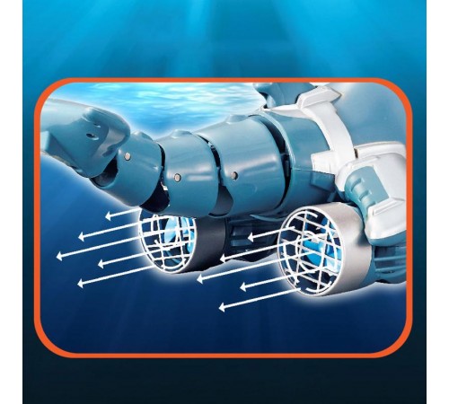 Човен на радіокеруванні SHT 3738AD Dolphin 2.4G Blue / White Човен на радіокеруванні SHT 3738AD Dolphin 2.4G Blue / White