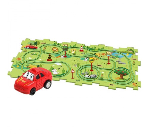 Розвиваюча іграшка-пазл SHT 1103B Forest Park (25pcs) Green Розвиваюча іграшка-пазл SHT 1103B Forest Park (25pcs) Green