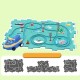 Розвиваюча іграшка-пазл SHT 1103C Ocean World (25pcs) Turquoise