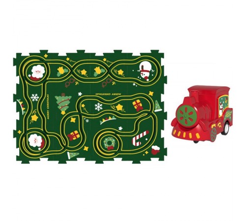 Розвиваюча іграшка-пазл SHT XDL588-19 Merry Christmas (13pcs) Green Розвиваюча іграшка-пазл SHT XDL588-19 Merry Christmas (13pcs) Green