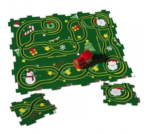 Розвиваюча іграшка-пазл SHT XDL588-19 Merry Christmas (13pcs) Green Розвиваюча іграшка-пазл SHT XDL588-19 Merry Christmas (13pcs) Green